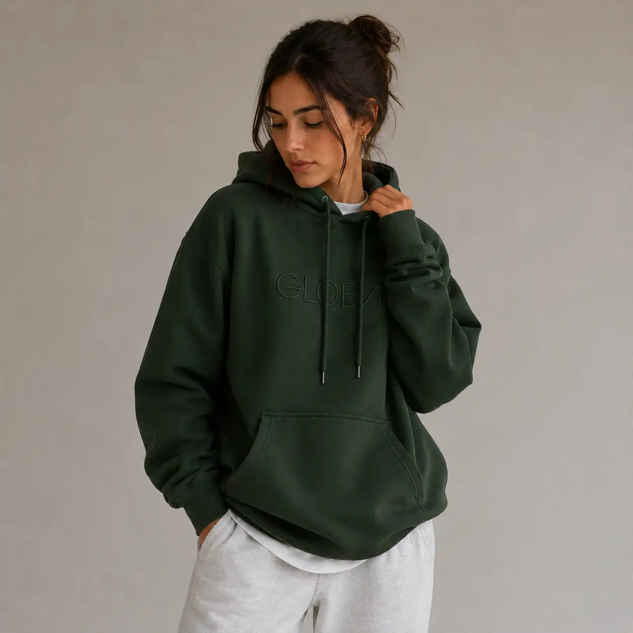 POLERON UNDER / MILITAR GREEN (ALTOGRAMAJE)