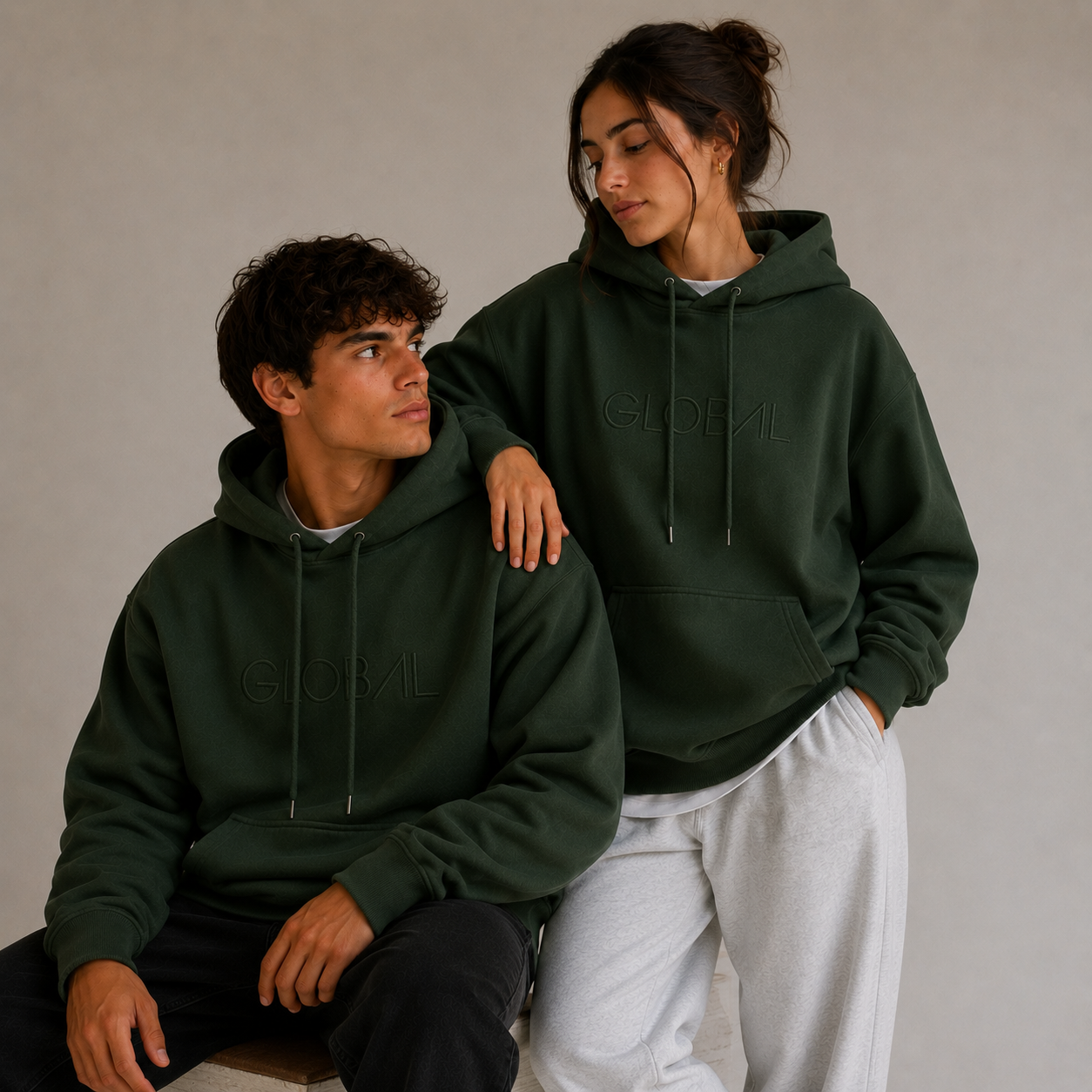 POLERON UNDER / MILITAR GREEN (ALTOGRAMAJE)
