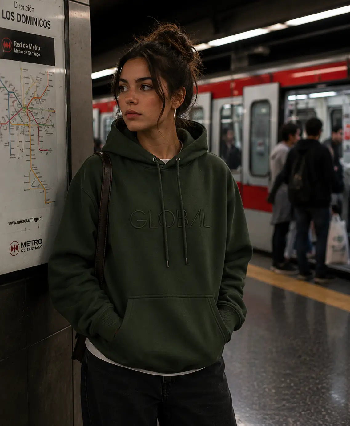 POLERON UNDER / MILITAR GREEN (ALTO GRAMAJE)