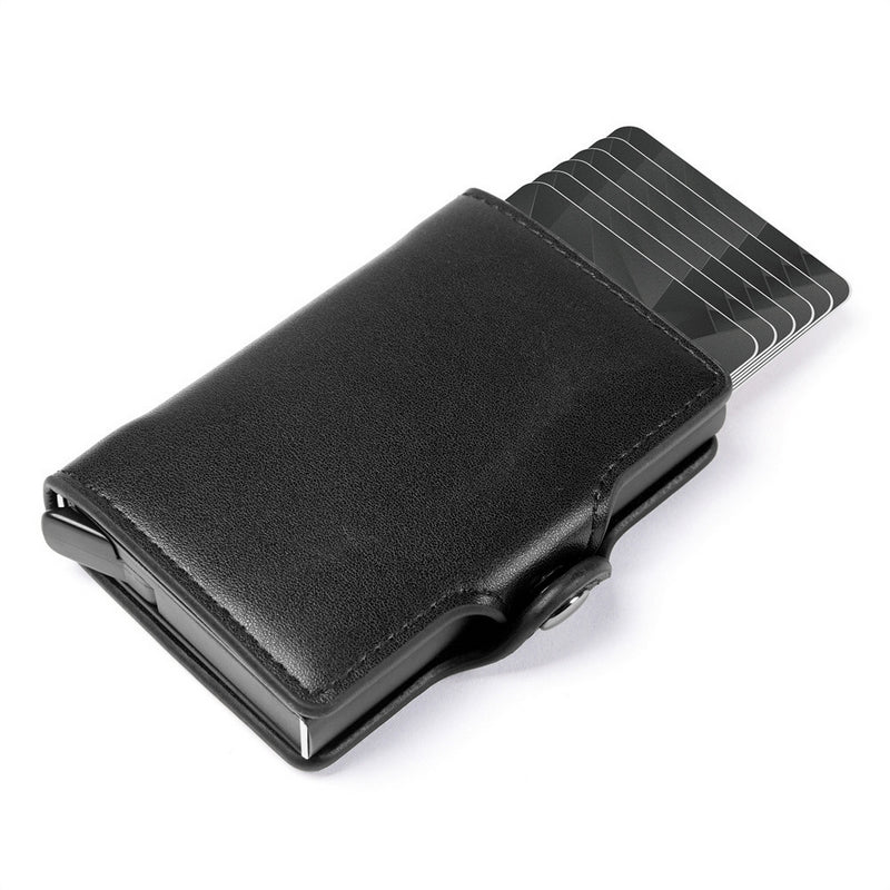 BILLETERA BROCHE / NEGRO