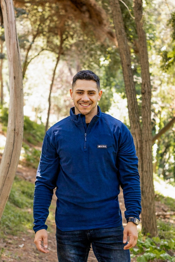 MICROPOLAR TRALUÑÉ / AZUL MARINO (HOMBRE)