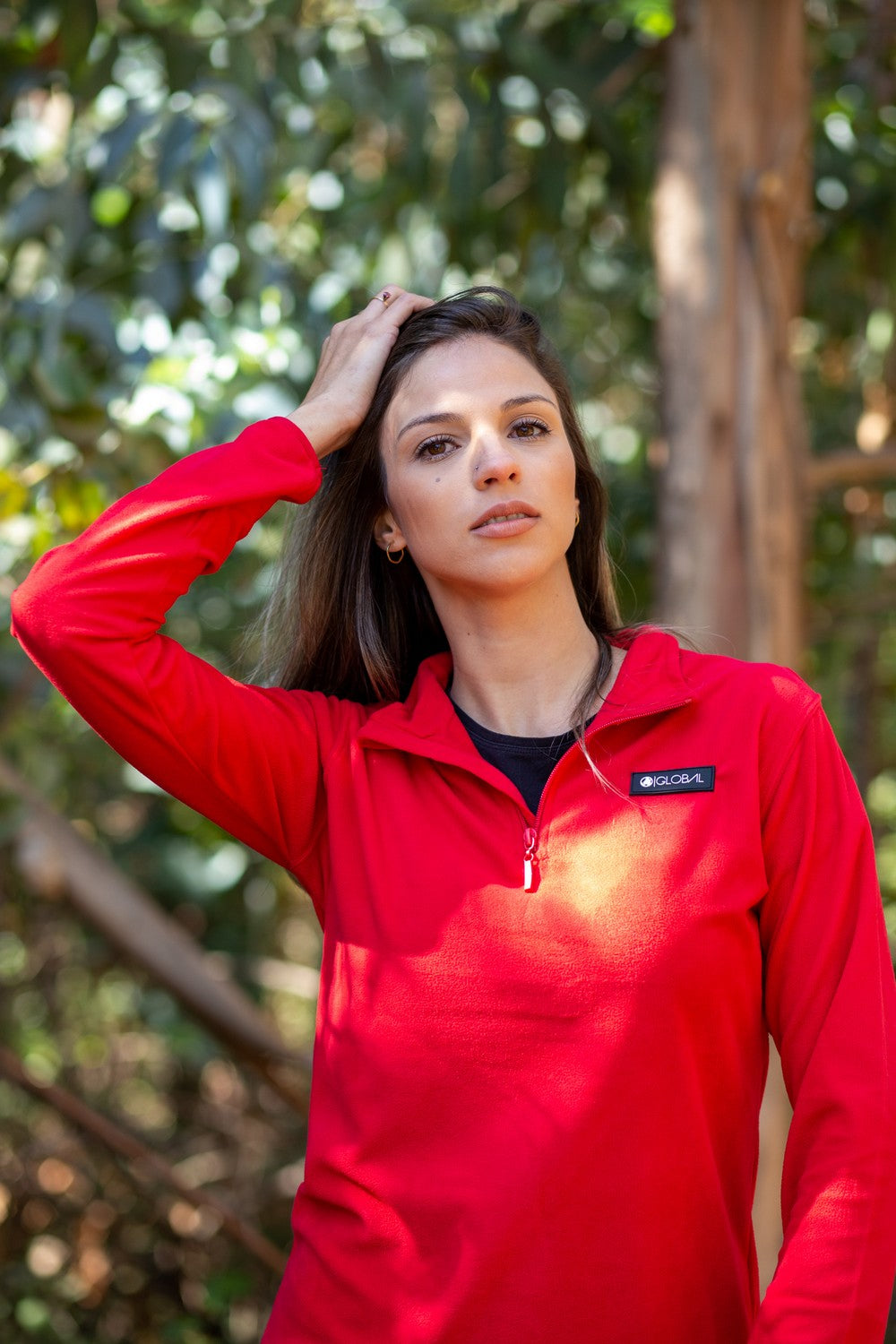 MICROPOLAR TRALUÑÉ / ROJO (MUJER)