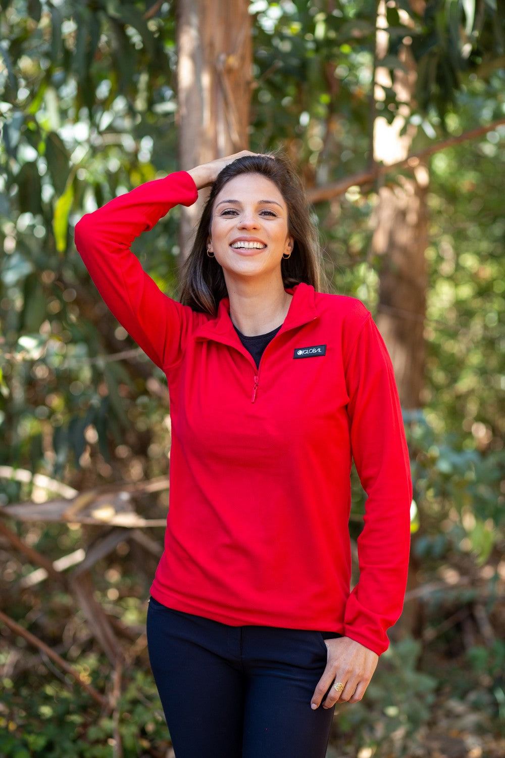 MICROPOLAR TRALUÑÉ / ROJO (MUJER)