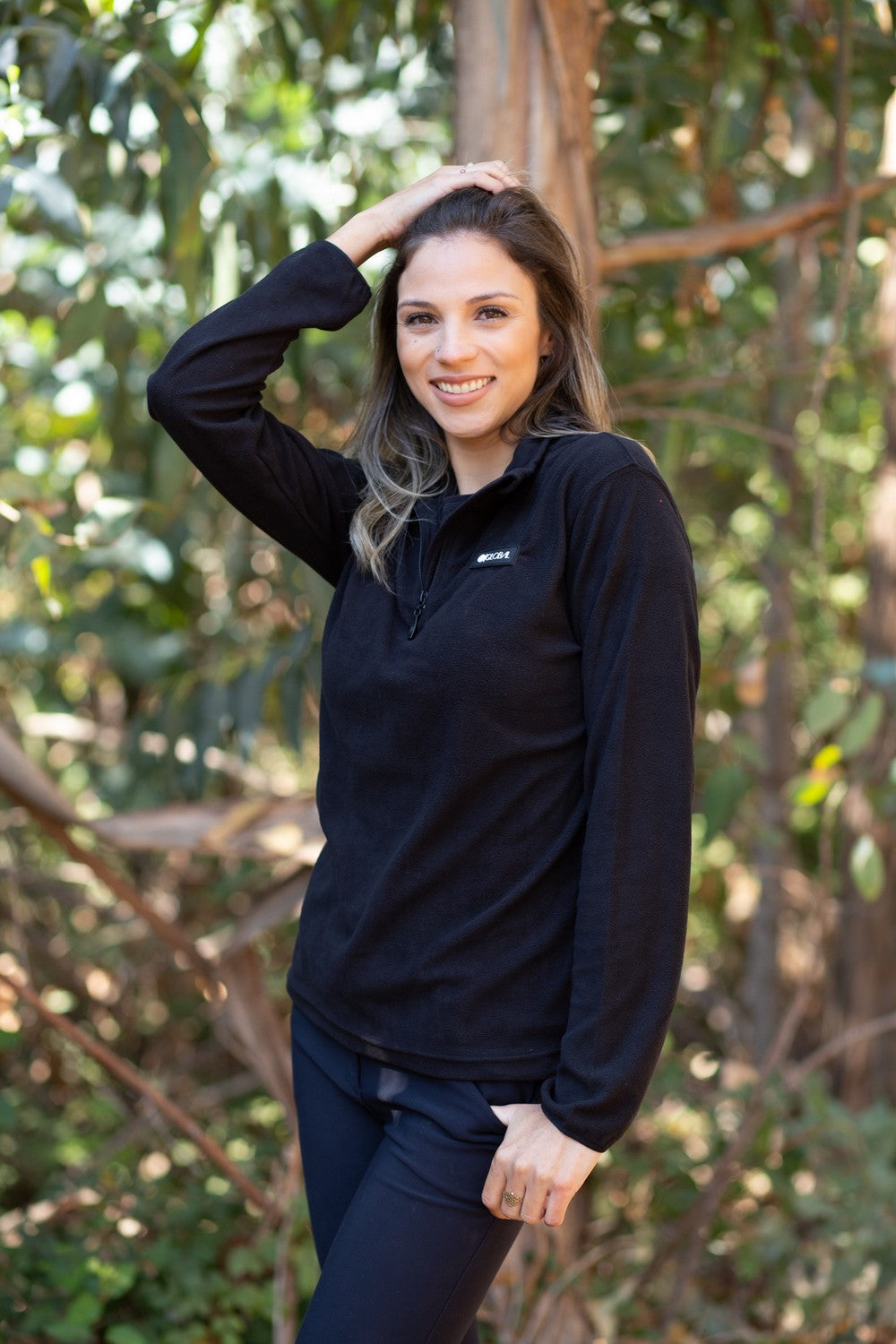 MICROPOLAR TRALUÑÉ / NEGRO (MUJER)