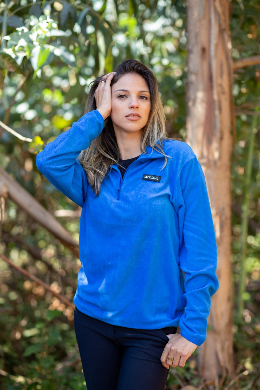 MICROPOLAR TRALUÑÉ / AZUL (MUJER)