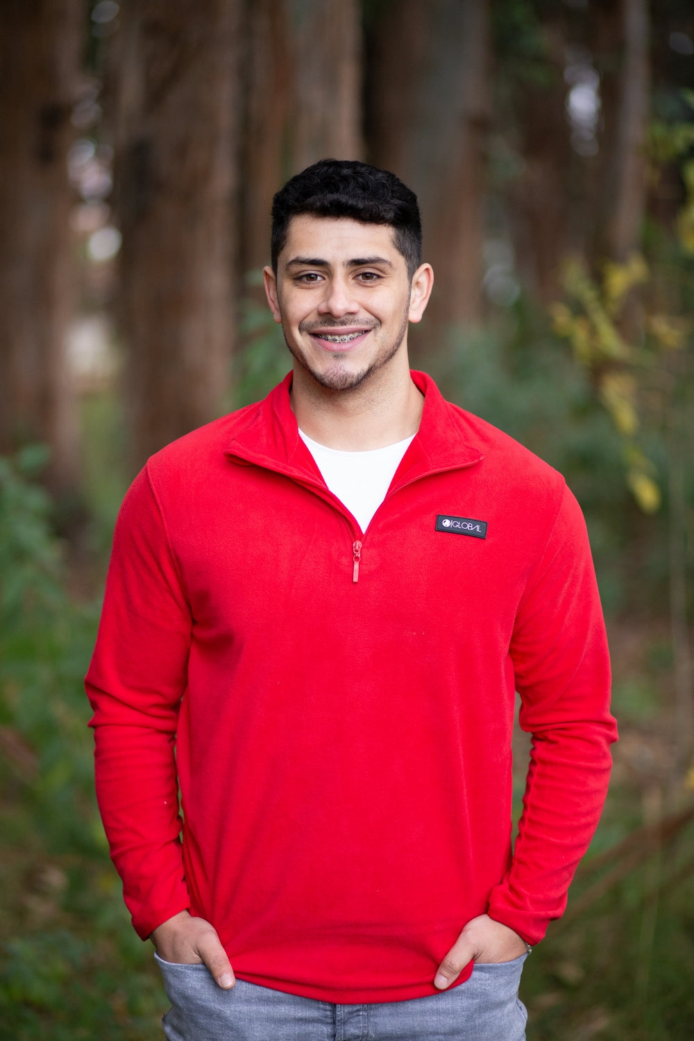 MICROPOLAR TRALUÑÉ / ROJO (HOMBRE)