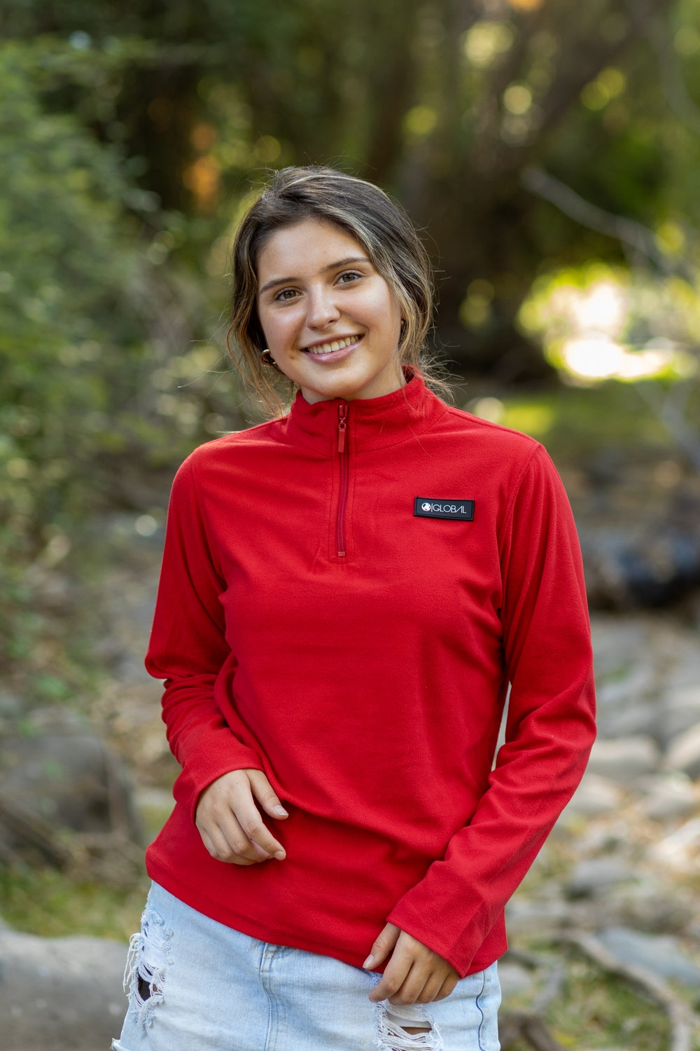 MICROPOLAR TRALUÑÉ / ROJO (MUJER)